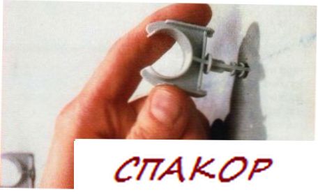 Прокладка проводки: крепеж для кабеля Прокладка проводки: крепеж для кабеля