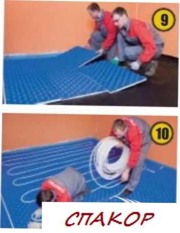 Теплый пол родными руками