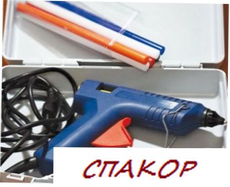 Использование клеевого пистолета