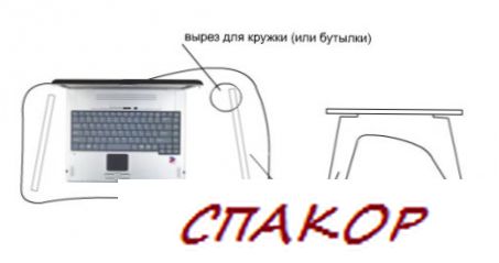 Столик для ноутбука